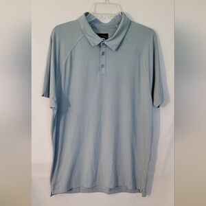 PTO Mens Button Down Polo Short Sleeve Shirt Size XL
